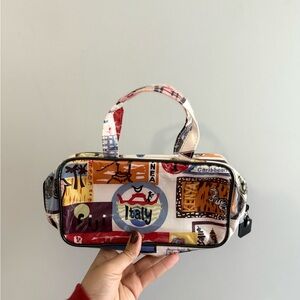Colorful Travel-Themed Women's Bag